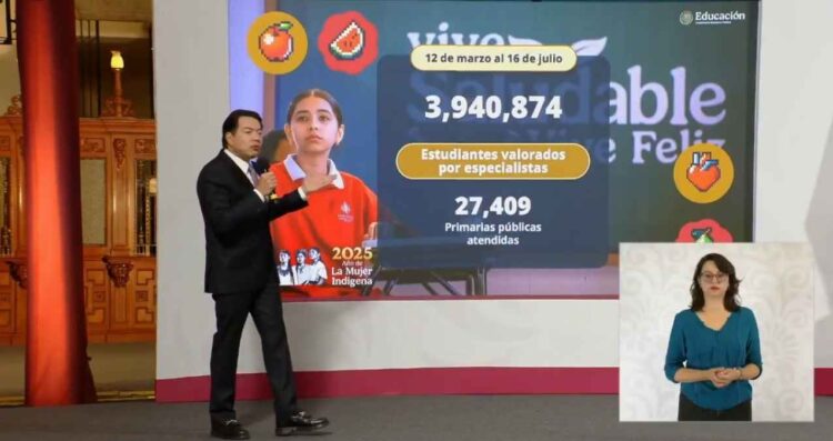 Obesidad está presente en el 40% de los estudiantes de primaria, asegura Mario Delgado, titular de la SEP