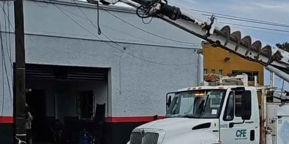 trabajador electrocutado Matamoros