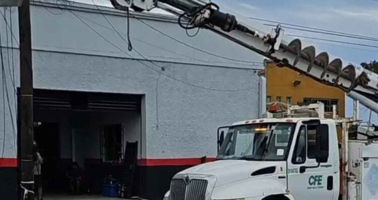 trabajador electrocutado Matamoros