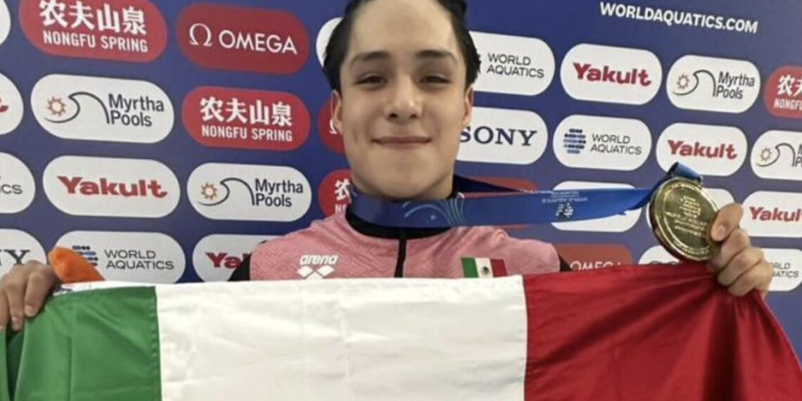 Osmar Olvera conquista el oro en Mundial de Singapur