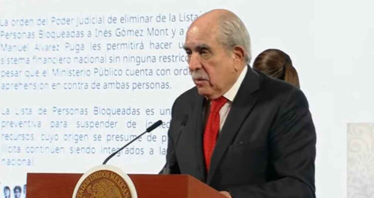 Pablo Gómez dejará la UIF para encabezar la Comisión Presidencial para la Reforma Electoral