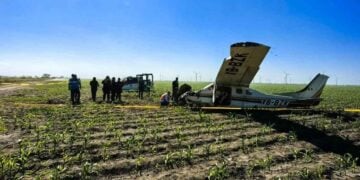 Personas involucradas en desplome de avioneta en Reynosa