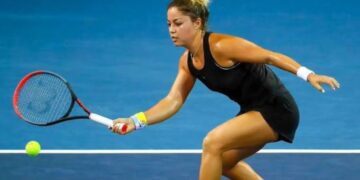 Renata Zarazúa completa histórico recorrido por las canchas centrales del Grand Slam