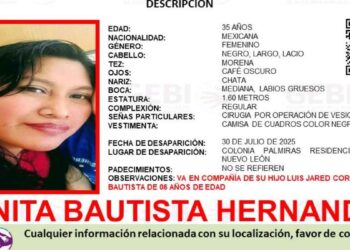 Reportan desaparición de madre e hijo en Escobedo, Nuevo León