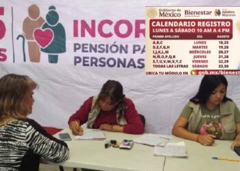 Revelan calendario de inscripción de la Pensión Bienestar de agosto 2025; así quedó