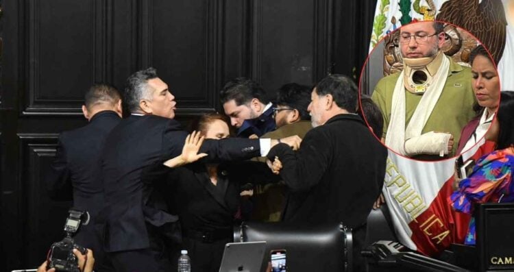 pelea Noroña Alejandro Moreno