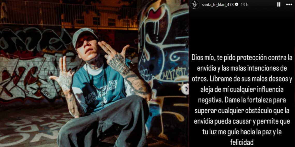 Santa Fe Klan preocupa a sus fans con misterioso mensaje