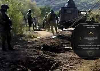 sargento Tepalcatepec mina terrestre