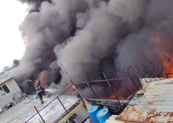 incendio fábrica Iztacalco