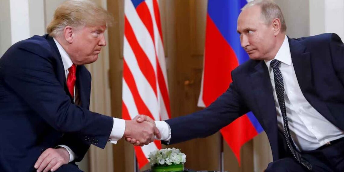 Trump Vladimir Putin