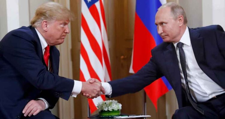 Trump Vladimir Putin