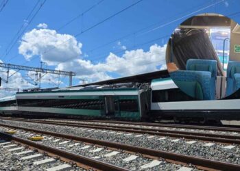(VIDEO) Tren Maya se descarrila en Izamal, Yucatán