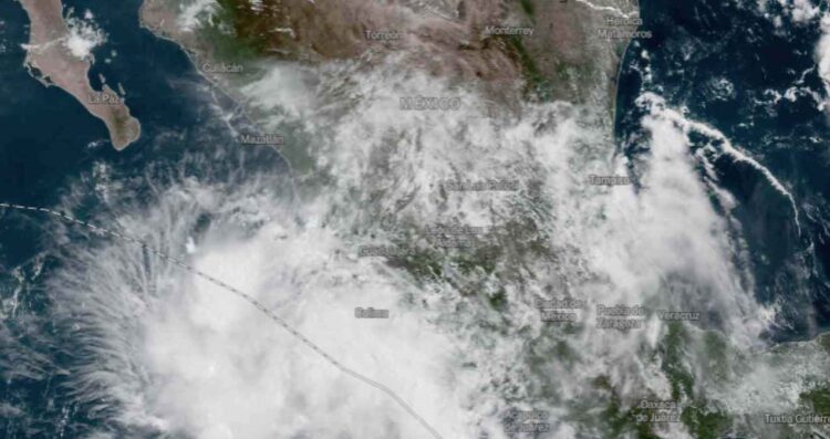 VIDEOS | Así avanza la tormenta tropical Ivo tras su formación en el Océano Pacífico