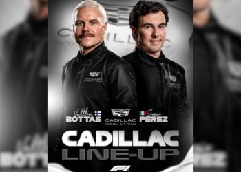 Valtteri Bottas Checo Pérez Cadillac