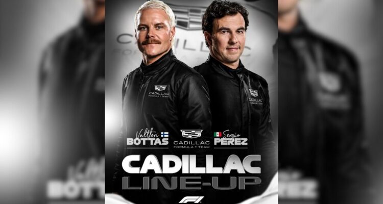 Valtteri Bottas Checo Pérez Cadillac
