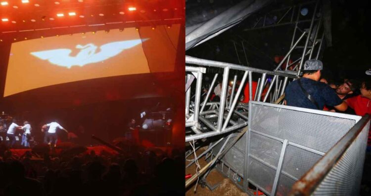 Vinculan a proceso a elementos de Protección Civil por colapso de escenario en evento de MC en San Pedro, NL
