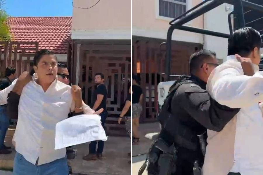 abogado néstor luna en patrulla