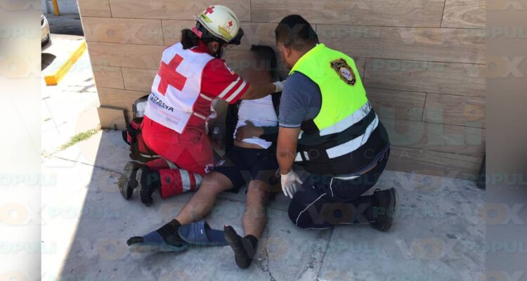 accidente de moto hoy en Victoria