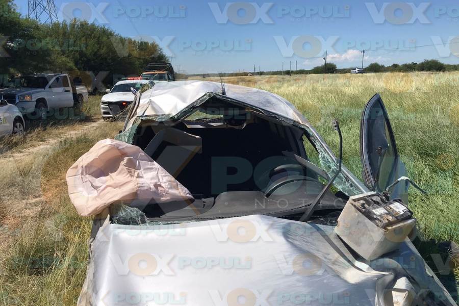 accidente en carretera Victoria Zaragoza