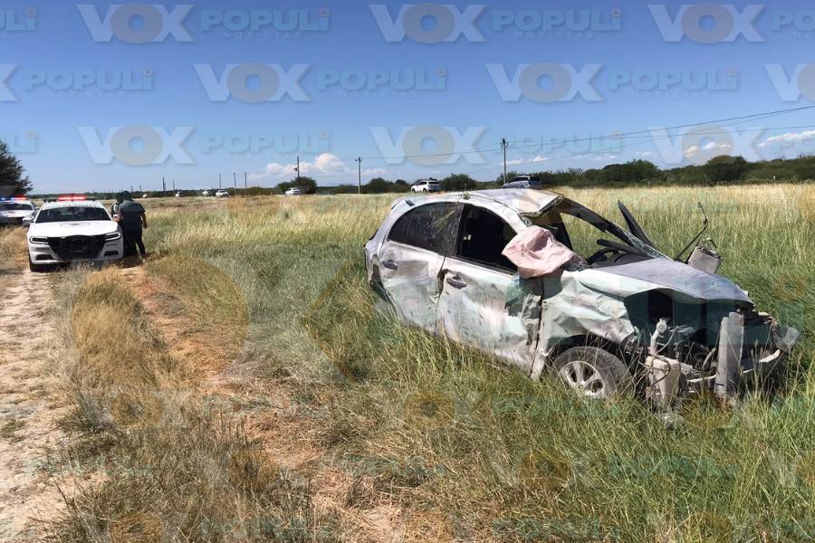 accidente en carretera Victoria Zaragoza