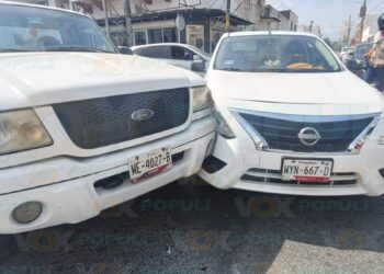 accidente en centro de Victoria hoy