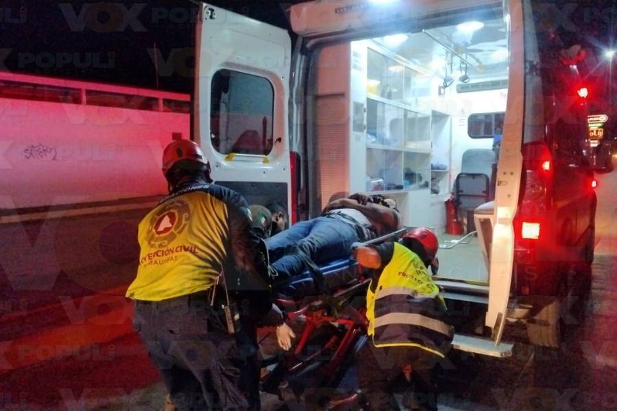 accidente en moto en Victoria