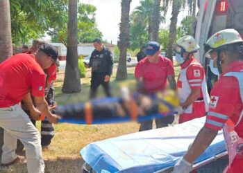 accidente en motocicleta Ciudad Victoria