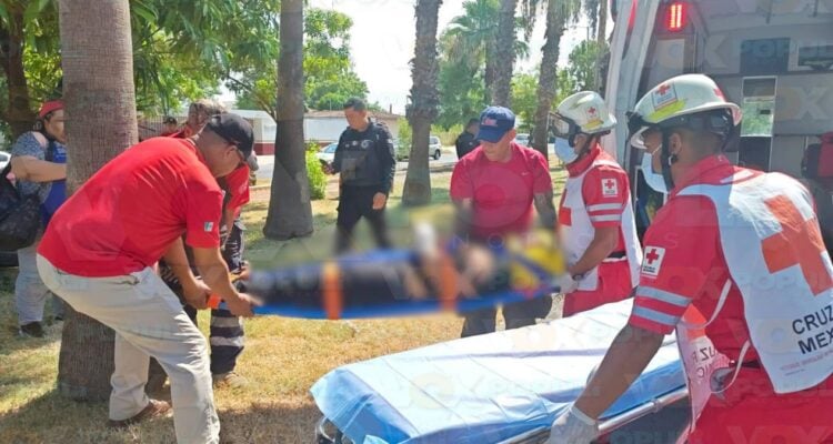 accidente en motocicleta Ciudad Victoria