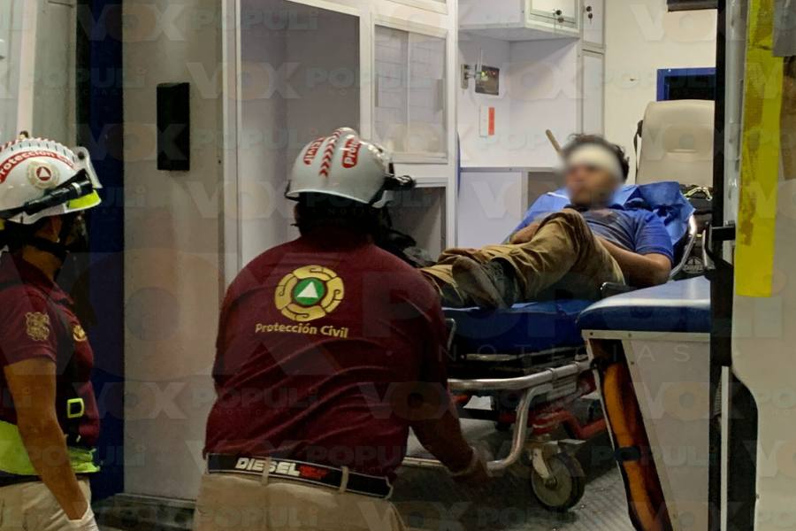 accidente en motocicleta en Mante