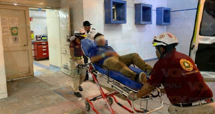 accidente en motocicleta en Mante