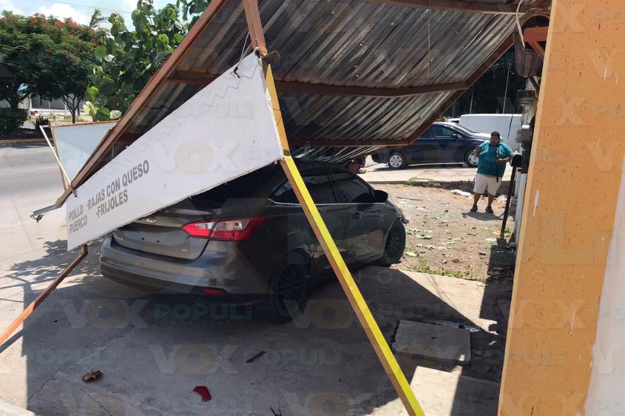 accidente vehicular en Ciudad Victoria