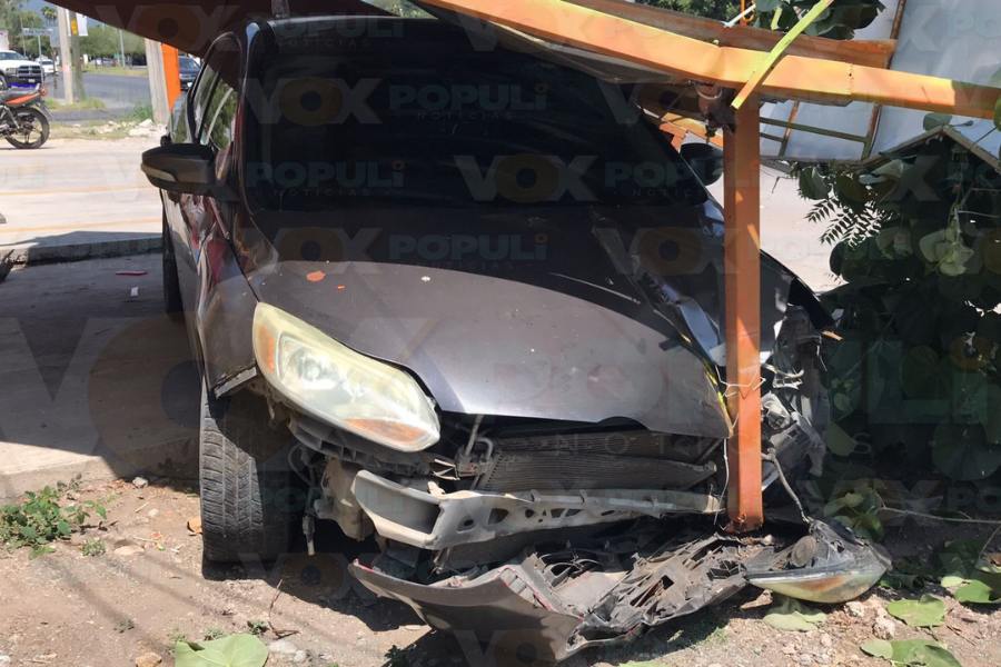 accidente vehicular en Ciudad Victoria