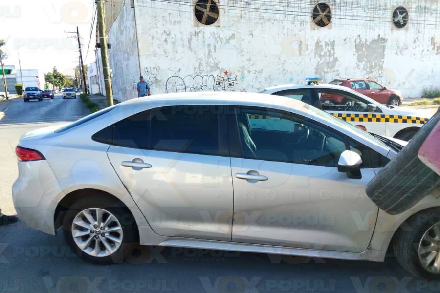 accidente vial hoy en centro de Victoria