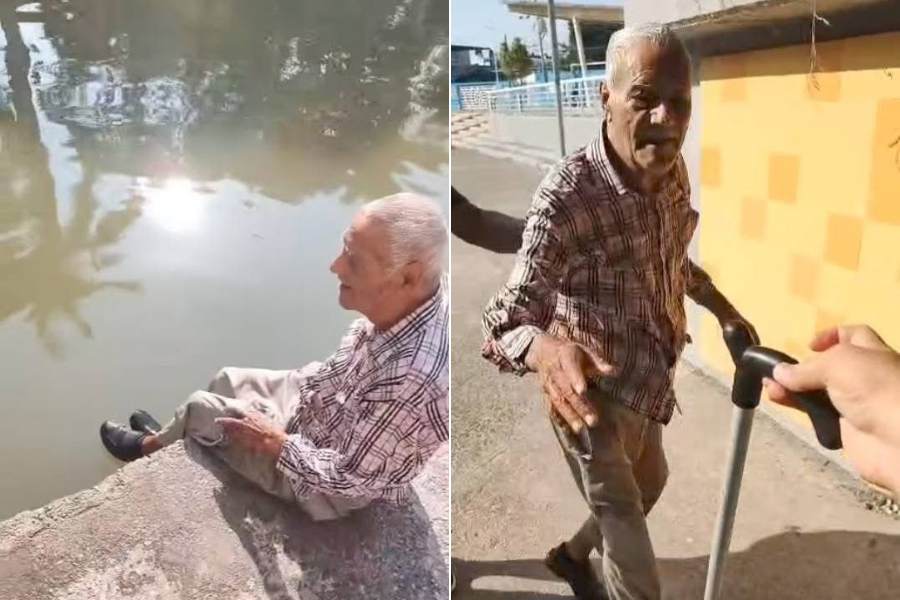 adulto mayor desaparecido visto en Tampico