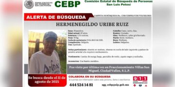 adulto mayor desaparecido visto en Tampico