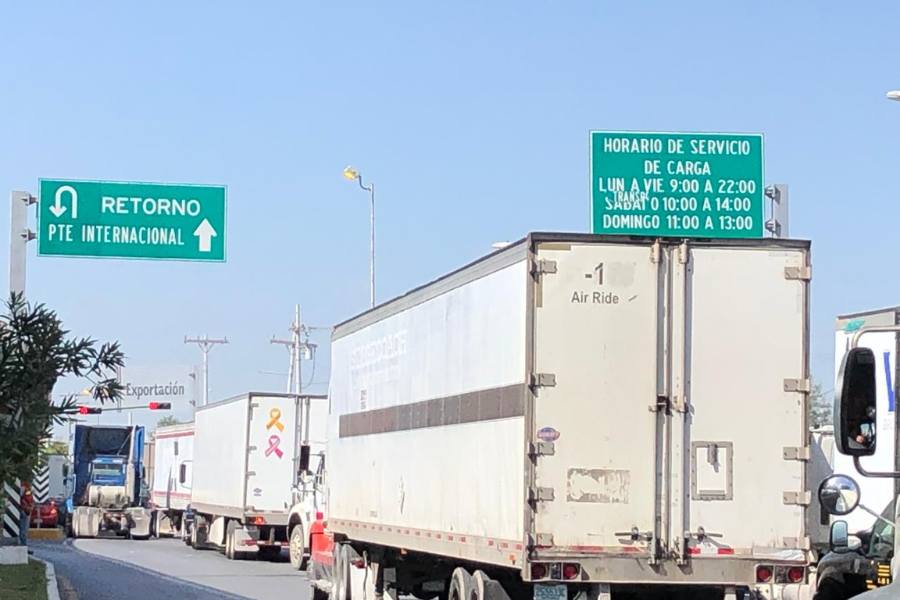 capacitan a choferes de carga en Matamoros