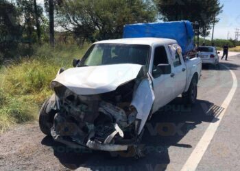 choque contra tráiler en Ciudad Victoria