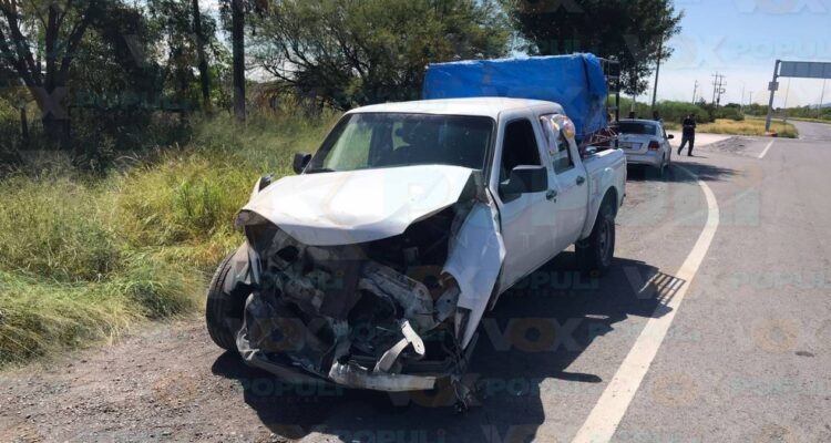 choque contra tráiler en Ciudad Victoria