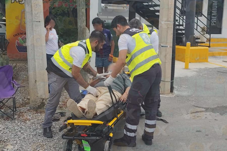 choque contra anuncio en Ciudad Victoria