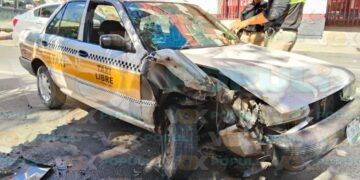 choque contra palmera en Ciudad Victoria