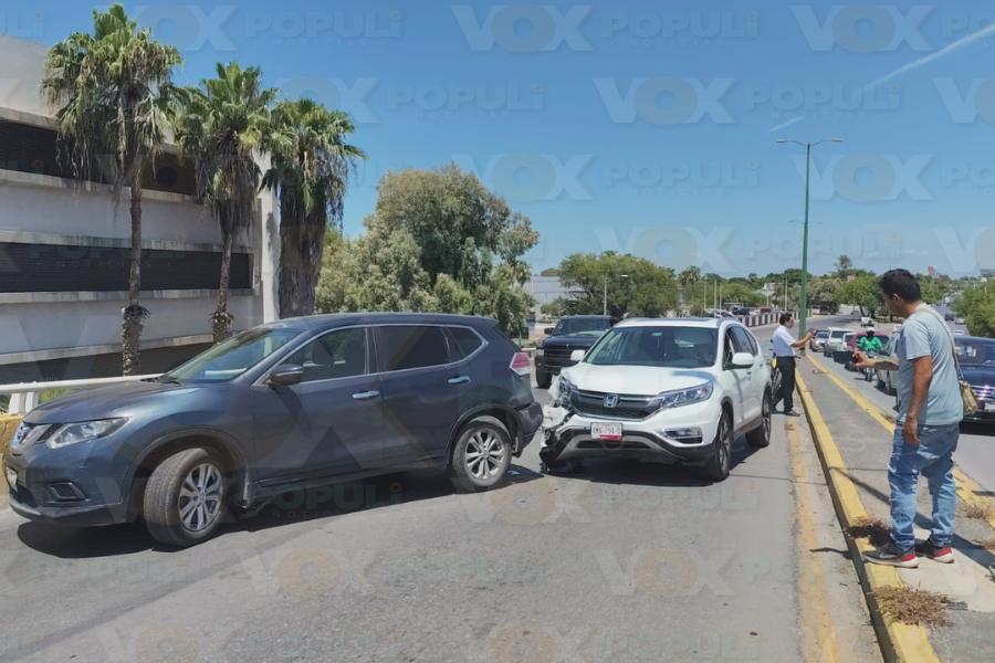 choque sobre la joroba en Ciudad Victoria