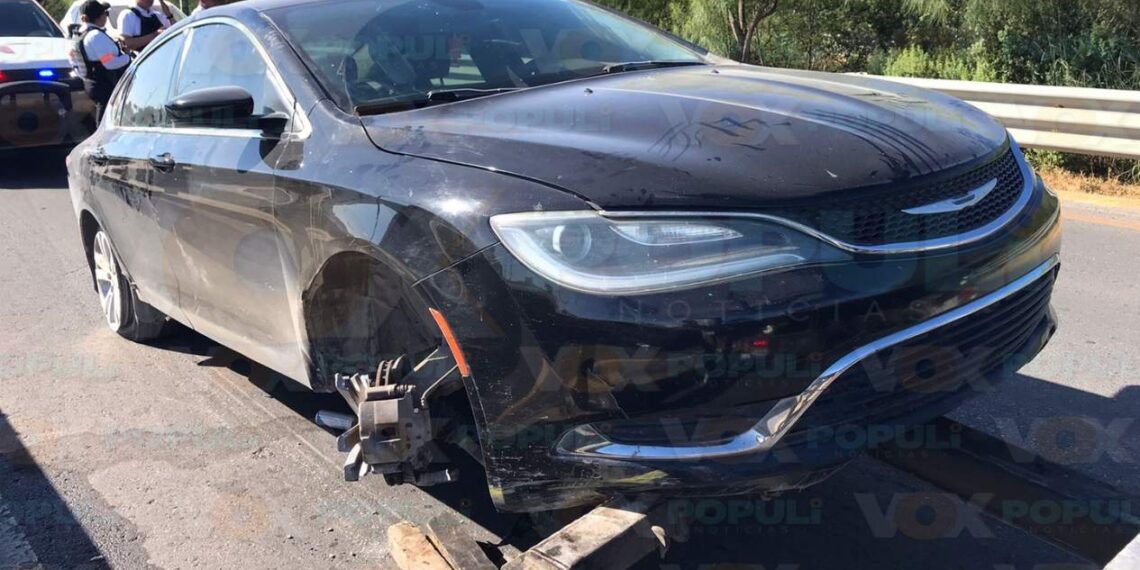 choque hoy en Libramiento de Victoria