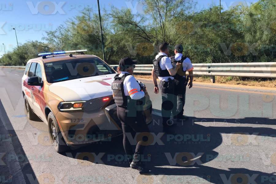 choque hoy en Libramiento de Victoria