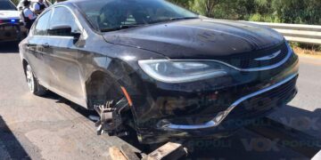 choque hoy en Libramiento de Victoria