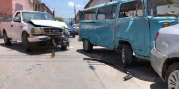 choque múltiple en centro de ciudad victoria