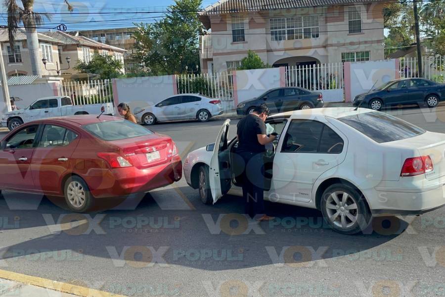 choque por alcance hoy en Victoria