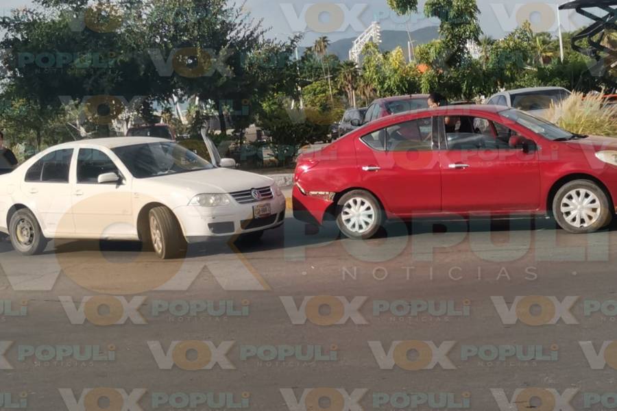 choque por alcance hoy en Victoria