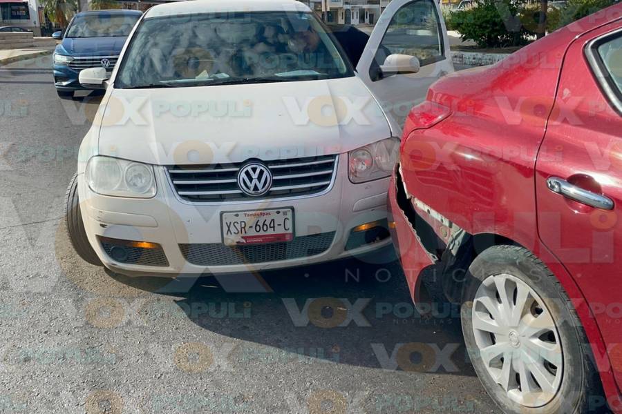 choque por alcance hoy en Victoria
