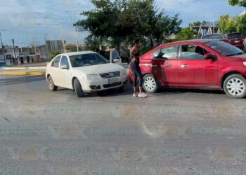 choque por alcance hoy en Victoria