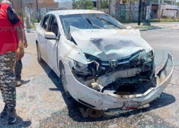 choque por alcohol en Tampico